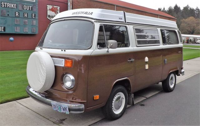 1978 Volkswagen Bus/Vanagon westfalia camper deluxe pop-top champagne edition - photo 2