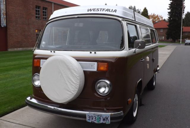 1978 Volkswagen Bus/Vanagon westfalia camper deluxe pop-top champagne edition - photo 3