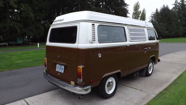 1978 Volkswagen Bus/Vanagon westfalia camper deluxe pop-top champagne edition - photo 6