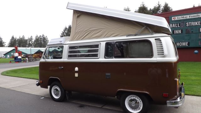 1978 Volkswagen Bus/Vanagon westfalia camper deluxe pop-top champagne edition - photo 8