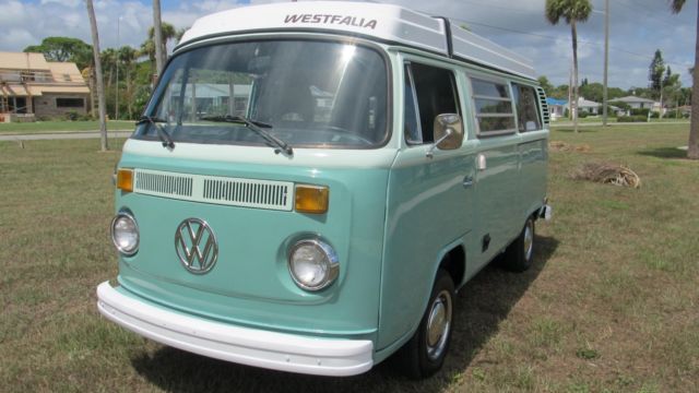 Westfalia!! Florida! 76K. Miles! Looks and Runs Great! 1974 Volkswagen Bus/Vanagon Westfalia