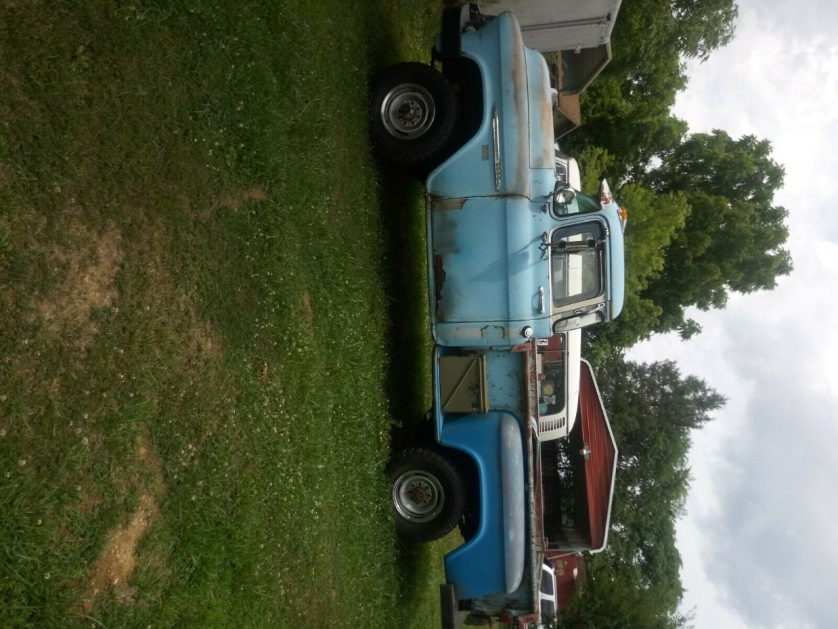 what's unique about this truck is the NAPCO 4WD that's a factory package 1955 Chevrolet Other Pickups