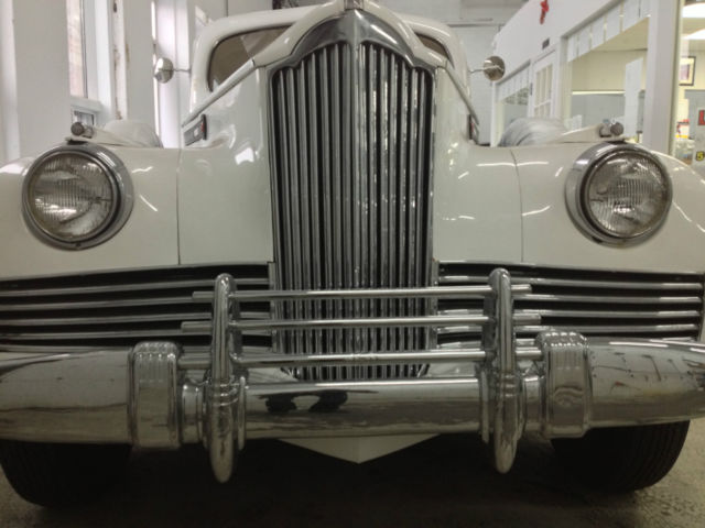 White 1942 Packard 180 Touring Limousine 1942 Packard Packard 180 Touring Limousine N/A