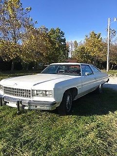 White 1976 Chevrolet Caprice Two Door Hardtop 82K Miles Survivor 1976 Chevrolet Caprice