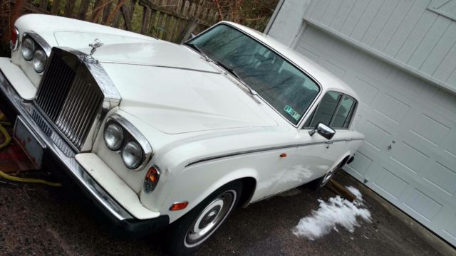 White 1980 Rolls-Royce Silver Shadow II 1980 Rolls-Royce Silver Shadow Silver Shadow II