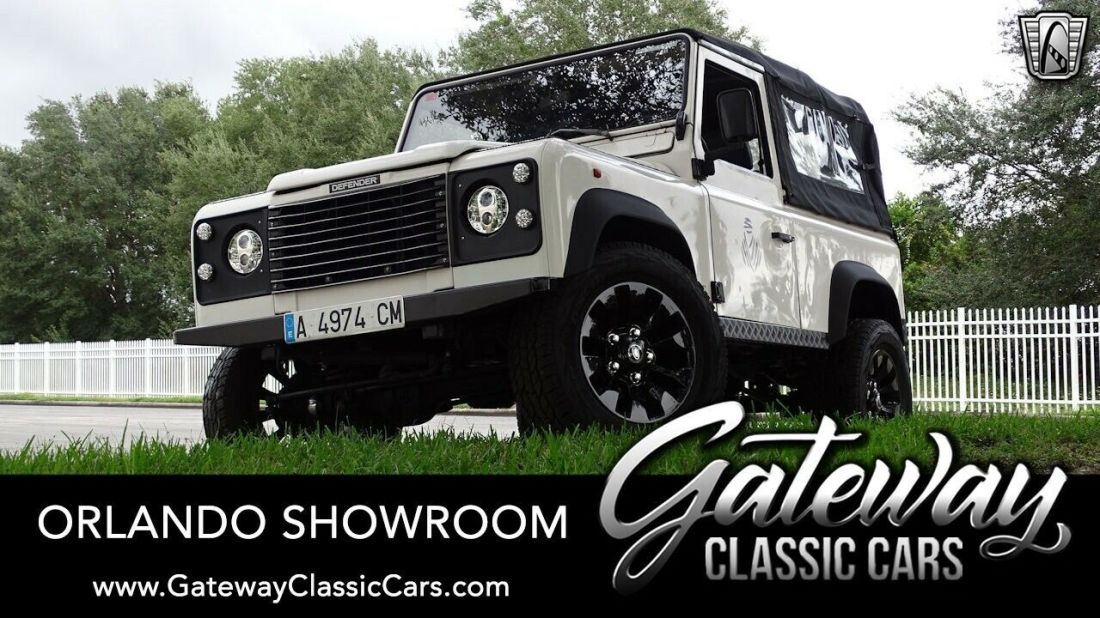White 1994 Land Rover Defender Tdi 2.5 Tdi 5 Speed Manual Available Now! 1994 Land Rover Defender 90