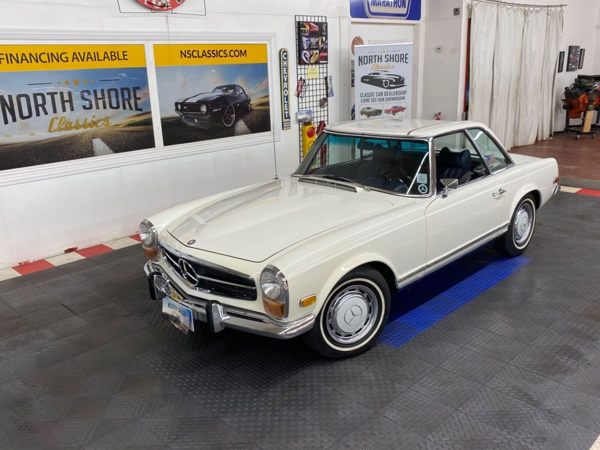 White Mercedes-Benz 280 SL with 86,486 Miles available now! 1971 Mercedes-Benz SL-Class - TWO TOP CONVERTIBLE - VERY CLEAN - SEE VIDEO
