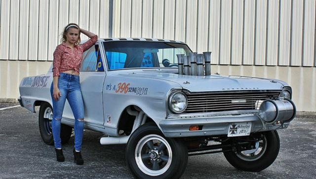 1965 Chevrolet Nova A/FX AWB GASSER FRONT STREET STRIP MACHINE