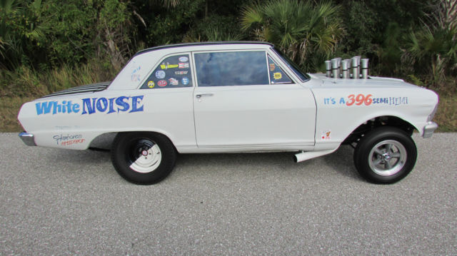 1965 Chevrolet Nova A/FX AWB GASSER FRONT STREET STRIP MACHINE - photo 13