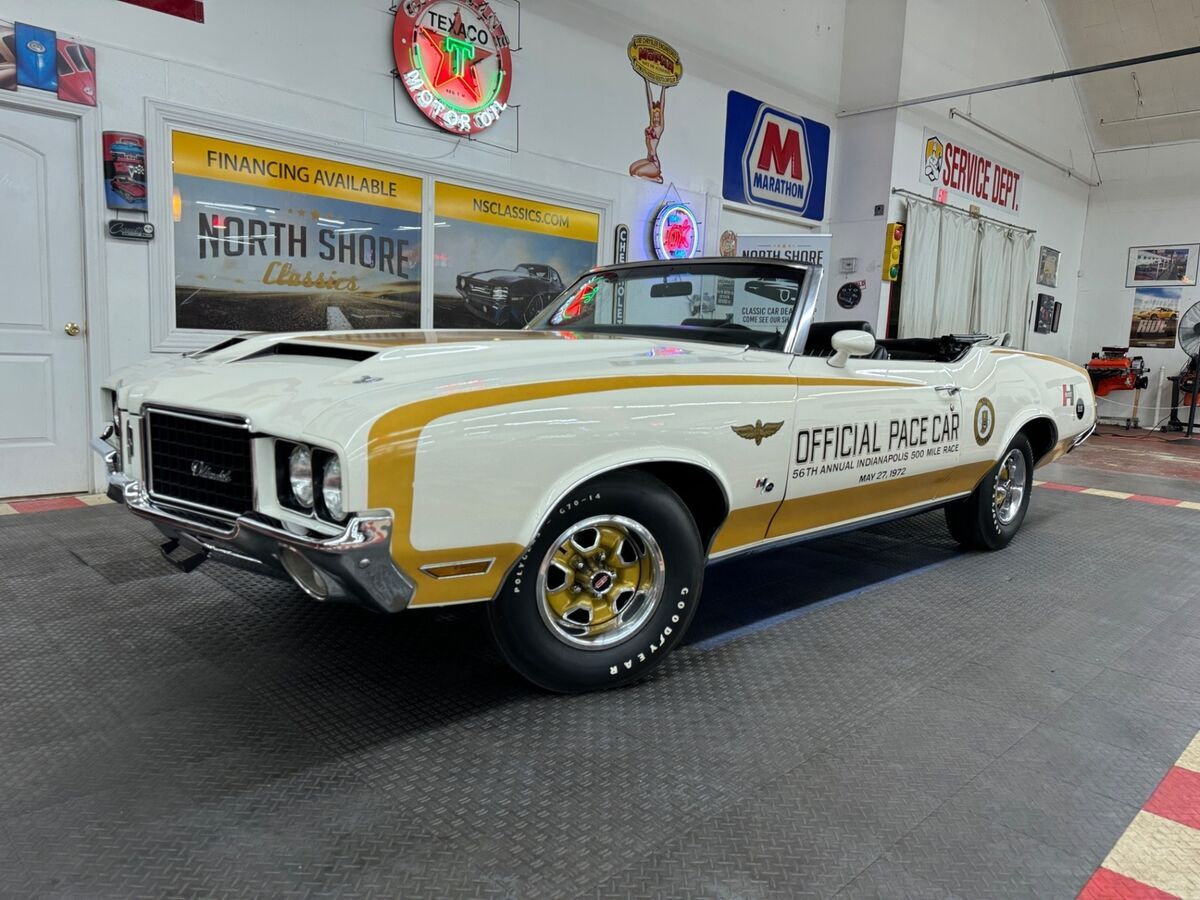 1972 Oldsmobile Cutlass - HURST OLDS CONVERTIBLE - PACE CAR REPLICA - SEE - photo 2