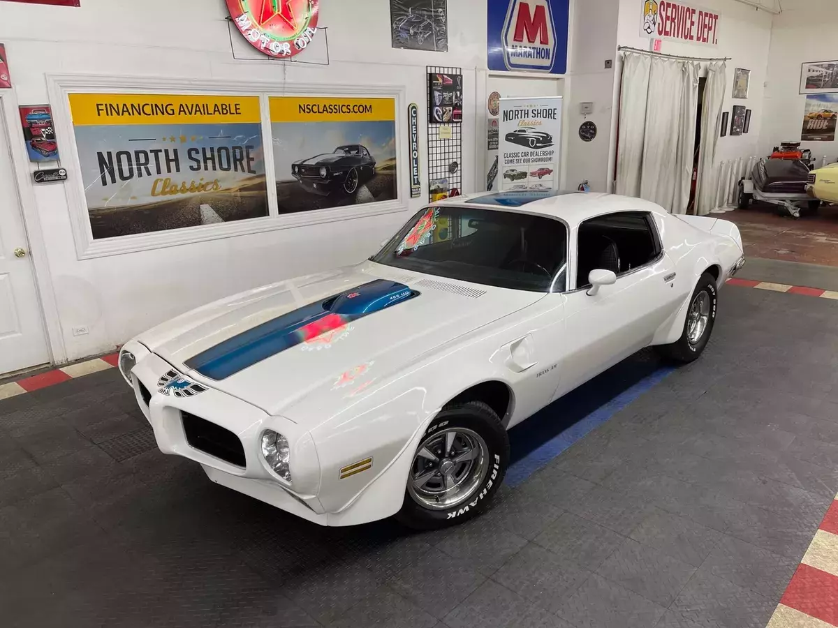 White Pontiac Firebird with 4,349 Miles available now! 1971 Pontiac Firebird - TRANS AM 455 H.O. TRIBUTE -SEE VIDEO