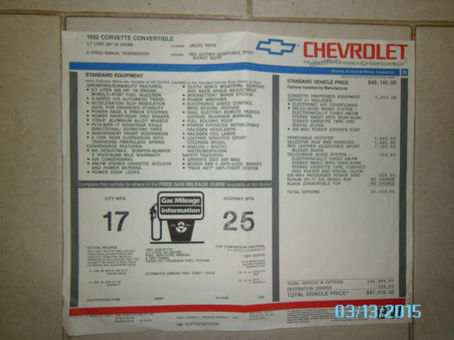 1992 Chevrolet Corvette - photo 8