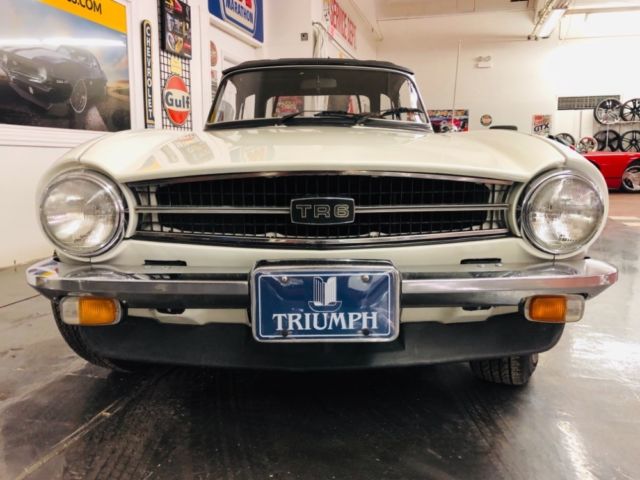 1975 Triumph TR-6 -RESTORED CLASSIC CONVERTIBLE-DOCUMENTED-BRITISH S - photo 8