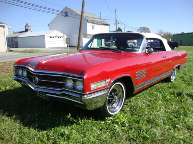 WILDCAT CONVERTIBLE GREAT COLOR COMBO 1964 Buick Wildcat