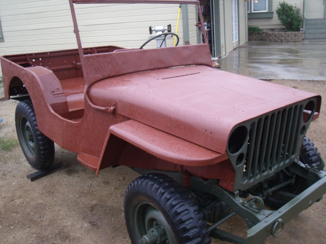 Willy's Jeep Project 1945 Military Vehicle 1945 Willys