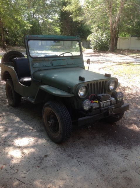 Willys CJV-35U, daily driver 1950 Willys CJV-35U