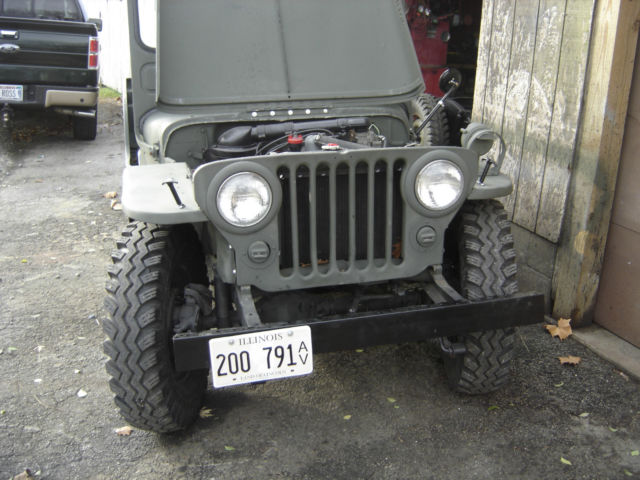 WILLYS JEEP CJ 1951 M38 MILITARY CLONE 1951 Willys