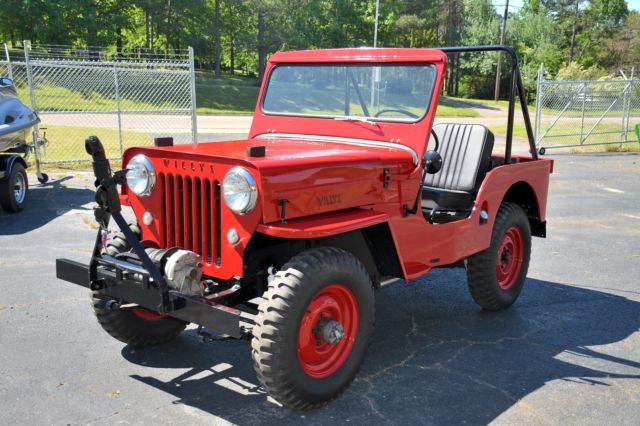 WILLY'S JEEP CJ 3B WITH HURRICAN ENGINE!! RARE!! GREAT DRIVER!! SEE VIDEO! 1954 Jeep CJ 3B