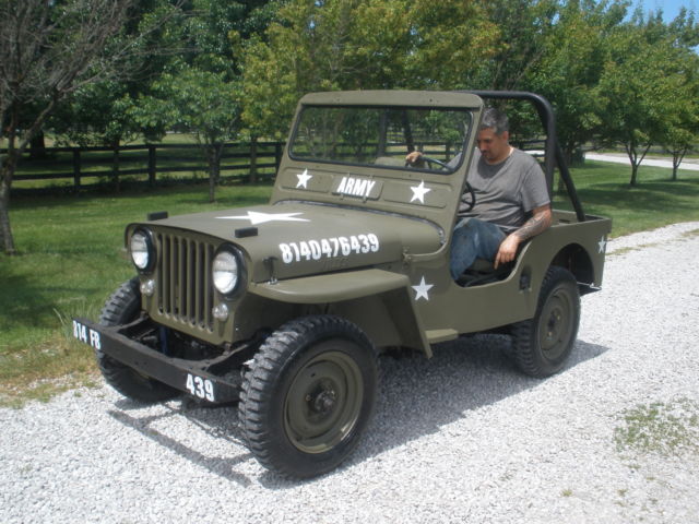 1950 Willys 1950 jeep cj3a militray  style - photo 4