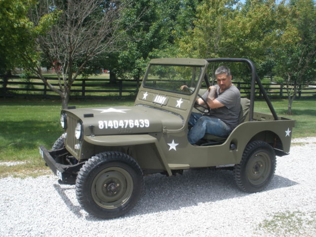 1950 Willys 1950 jeep cj3a militray  style - photo 6