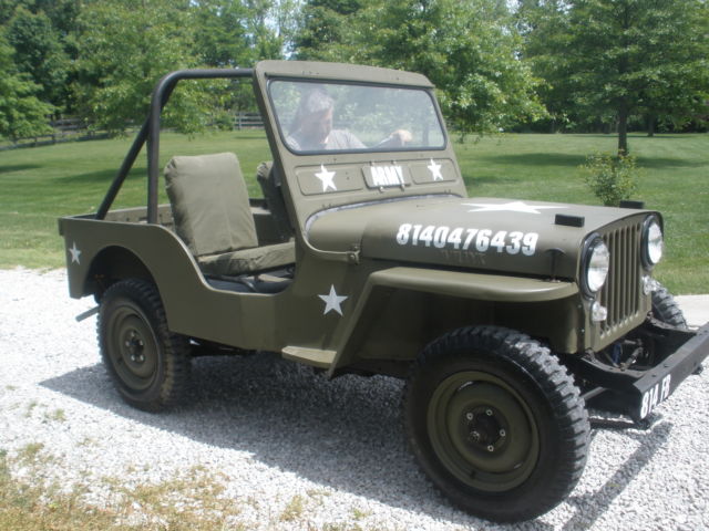 1950 Willys 1950 jeep cj3a militray  style - photo 8