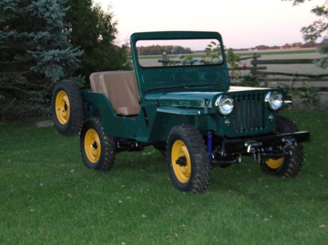 Willys Jeep for Sale 1950 CJ3A Willy's Farm Jeep 1950 Willys CJ3A
