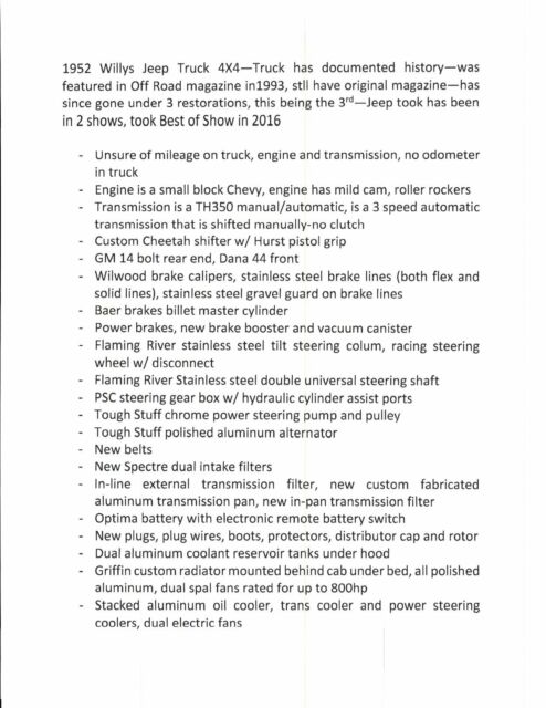 1952 Jeep Other - photo 2