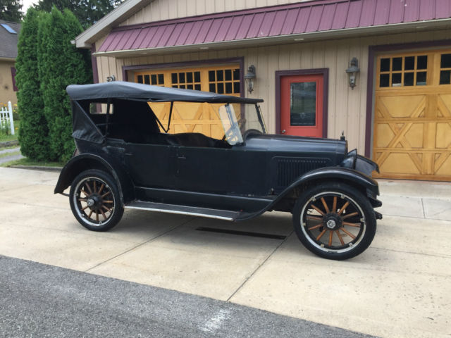 Willys Knight 1922 20 A Series Touring Convertible - 118 IN WB Trailer Find! 1922 Willys