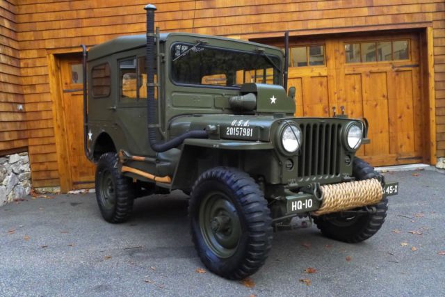 Willys M38 Jeep - Rare Arctic Package - Korean War - Body off Frame Restoration 1952 Willys Model 38 Truck M38