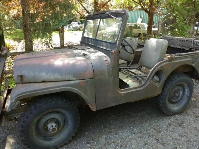 willys m38a1 jeep 1952 army military 4x4 korean war? Very complete and original 1952 Willys