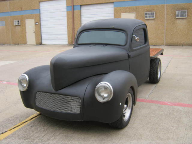 WILLYS TRUCK!! DAILY DRIVER, A/C, 2.8 CRATE MOTOR, AUTO OD TRANS, HOTROD RATROD 1941 Willys PICKUP TRUCK