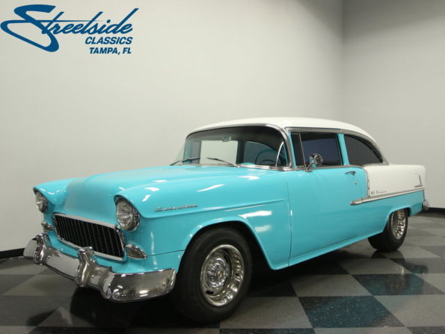 WON'T LAST, STROKED 350 V8, 4 SP MANUAL, 4-LINK W/ COILOVERS, PB W/ FRNT DISCS!! 1955 Chevrolet Bel Air/150/210
