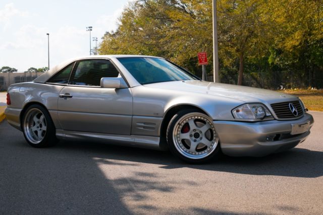 Work wheels! Low miles! SL73 AMG Facelift! Hard top included! 1991 Mercedes-Benz SL-Class 500SL