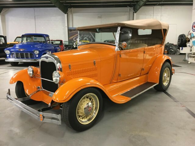 1928 Ford Model A PHAETON CONVERTIBLE MAGOO HOT ROD - photo 9