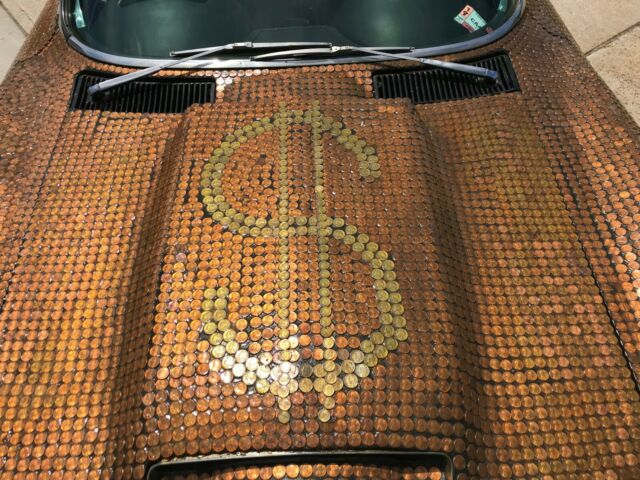 WORLD FAMOUS PENNY COVERED CORVETTE FEATURED ON MAGAZINE COVER NO RESERVE NR 1965 Chevrolet Corvette CONVERTIBLE HARD TOP