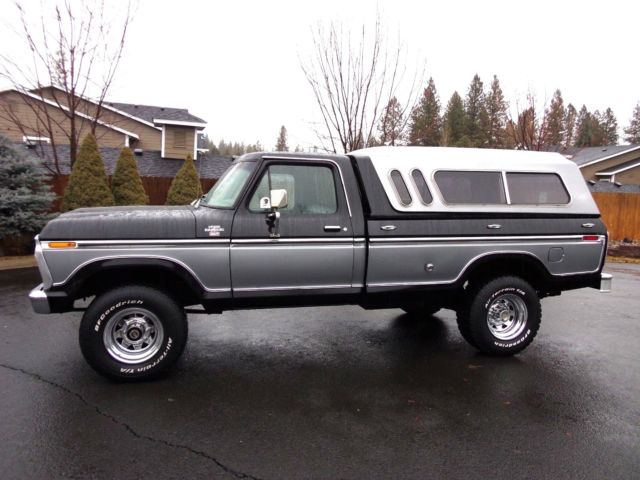 WORLD WIDE AUCTION SELLING WITH NO RESERVE 1977 FORD F-250 LAST YEAR HIBOY 118k 1977 Ford F-250 XLT