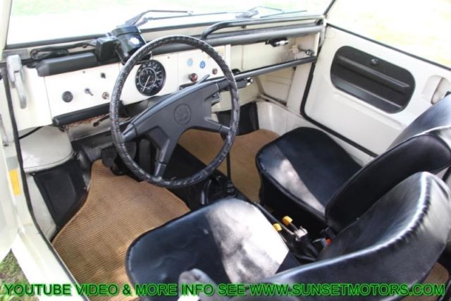 1974 Volkswagen Thing Survivor 1 Owner Convertible Clean Low Miles Clean - photo 12