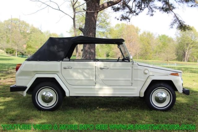 1974 Volkswagen Thing Survivor 1 Owner Convertible Clean Low Miles Clean - photo 7