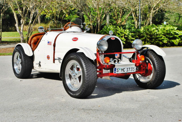 Wow 1 of the best tribute Bugatti Roadster looks runs amazing sweet.very rare. 1960 Volkswagen Other Bugatti Roadster Tribute 4-Speed Dual Exhaust Rare