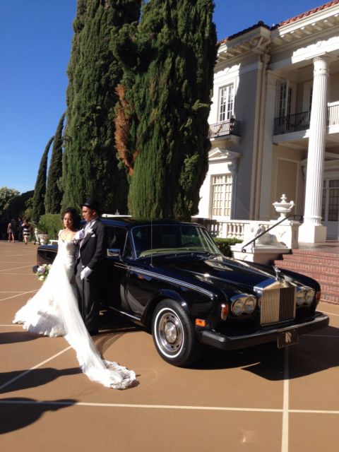WOW! 1980 Rolls Royce Silver Shadow II in Black Limo over beautiful Morrocan Tan 1980 Rolls-Royce Silver Shadow Silver Shadow II in Black/Tan