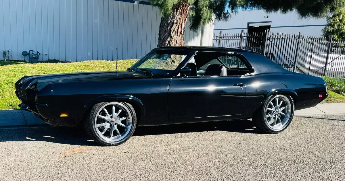 Wow! A California Cougar XR7 with A/C! A Black over Black leather Beauty VIDEO 1970 Mercury Cougar