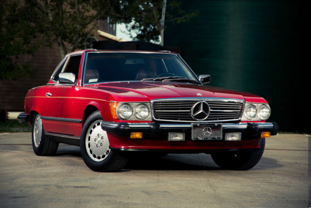 WOW! Beautiful 1986 Mercedes-Benz 560SL, Low Miles, Everything Works!!! 1986 Mercedes-Benz SL-Class