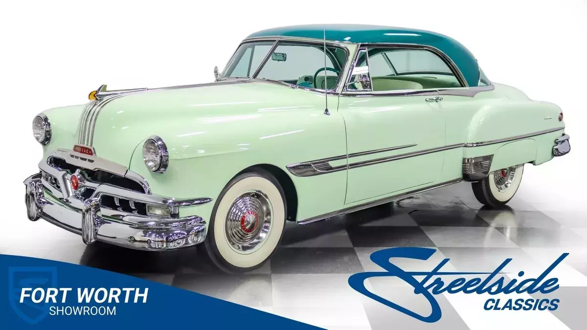 Wow! Beautifully Restored to Factory Specs! 268 Straight 8, 4 Spd Auto, Factory 1952 Pontiac Chieftain Super Deluxe Catalina 2 Door Hardtop