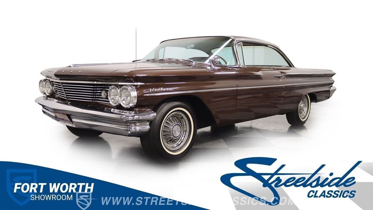 Wow! Believed Orig 389 Tri-Power V8, Auto, A/C, PS/B, Very Sharp Bubble Top! 1960 Pontiac Ventura