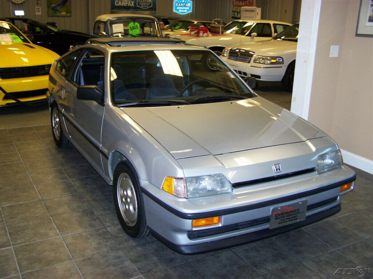 1987 Honda CRX 1-OWNER Si 5-SPEED FACTORY POWER SUNROOF ALL STOCK COUPE - photo 11