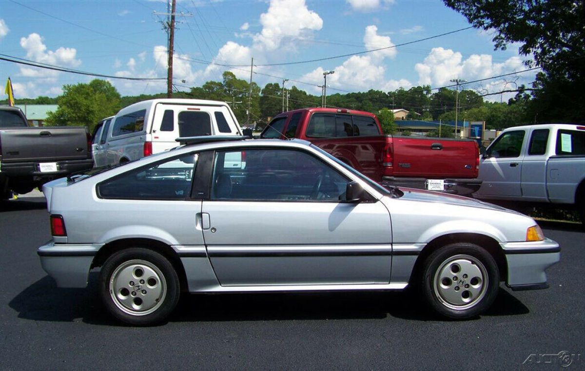 1987 Honda CRX 1-OWNER Si 5-SPEED FACTORY POWER SUNROOF ALL STOCK COUPE - photo 2