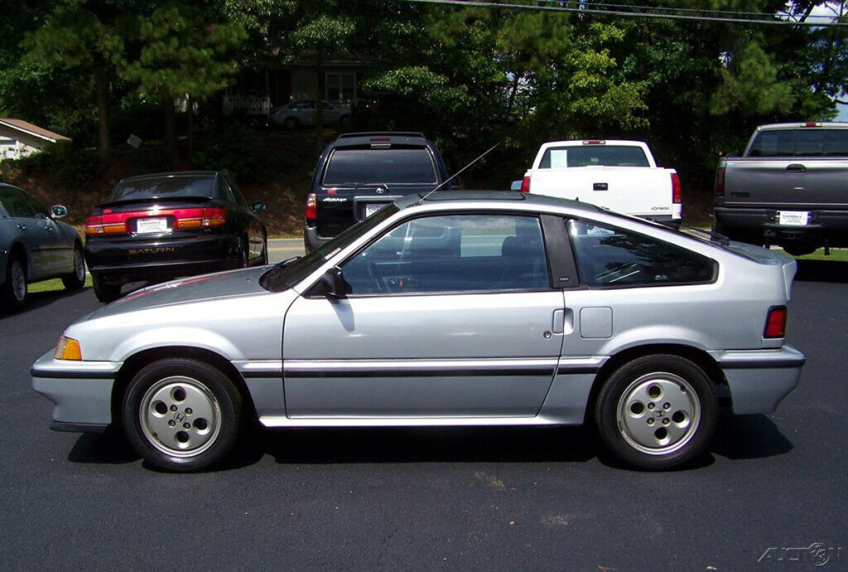 1987 Honda CRX 1-OWNER Si 5-SPEED FACTORY POWER SUNROOF ALL STOCK COUPE - photo 4