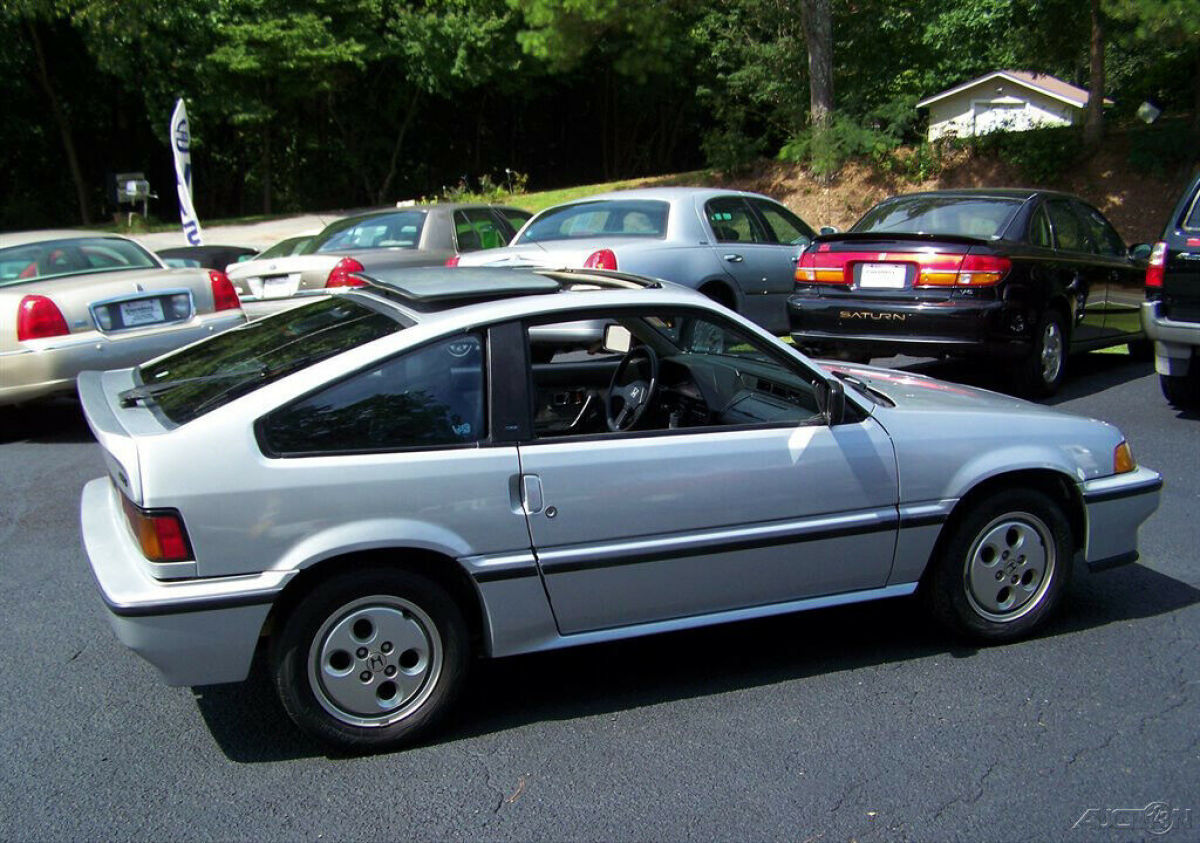 1987 Honda CRX 1-OWNER Si 5-SPEED FACTORY POWER SUNROOF ALL STOCK COUPE - photo 5