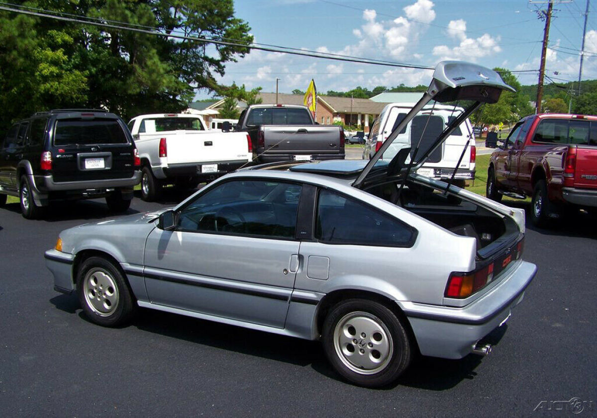 1987 Honda CRX 1-OWNER Si 5-SPEED FACTORY POWER SUNROOF ALL STOCK COUPE - photo 6