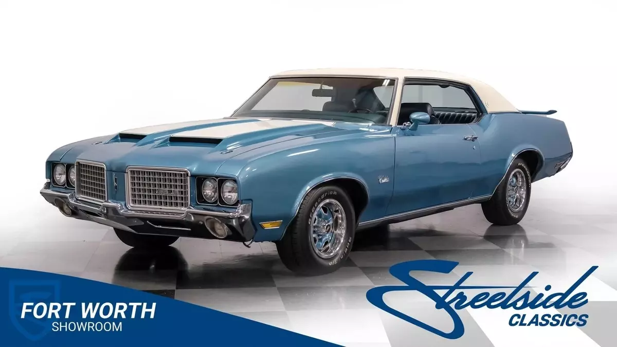 Wow! Numbers Matching 455 Rocket V8, Auto w/ His/Hers Hurst Shifter, Factory A/C 1972 Oldsmobile Cutlass Supreme
